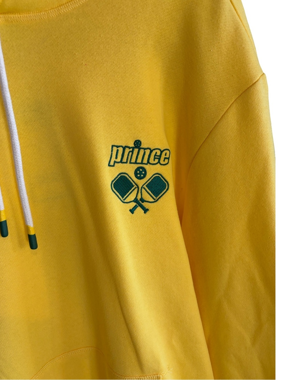 Prince NWT Pickleball Hoodie Women’s Yellow Size S - Picture 2 of 6